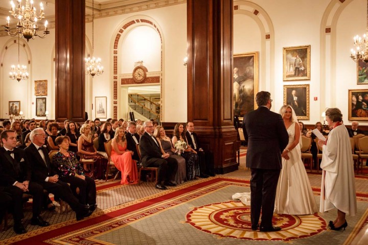 Chicago wedding photographer at union league club photography