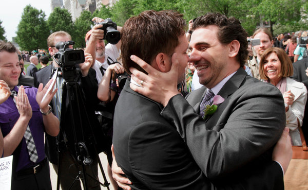 John Gress Same Sex Marriage Civil Union Illinois Gay LGBT GLBT lesbian