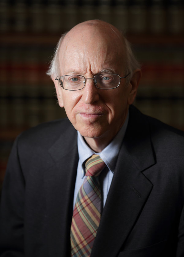 Federal Judge Richard Posner poses in his Chambers in Chicago, July 2, 2012. REUTERS/John Gress