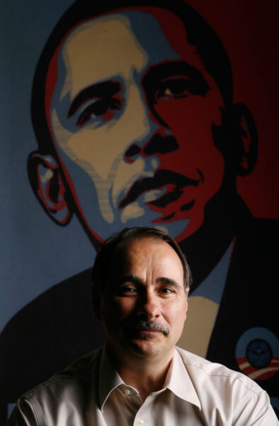 Barack Obama strategist David Axelrod poses in Chicago April 25, 2008. John Gress/for The Washington Post