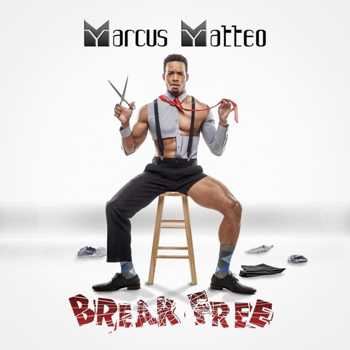 Album cover for singer Marcus Matteo by Chicago Portrait Photographer John Gress