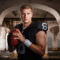 Chicago Sports Photographer portrait of Oakland Raiders Quarterback Connor Cook poses for a portrait by Chicago photographer John Gress