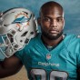 portrait of Miami Dolphins draft pick Leonte Carroo by Chicago photographer John Gress