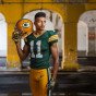 Portrait of Green Bay Packers rookier Trevor Davis by Milwaukee Photographer John Gress