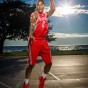 Houston Rockets draft pick gary payton II poses for a portraim in Elmsford, New York