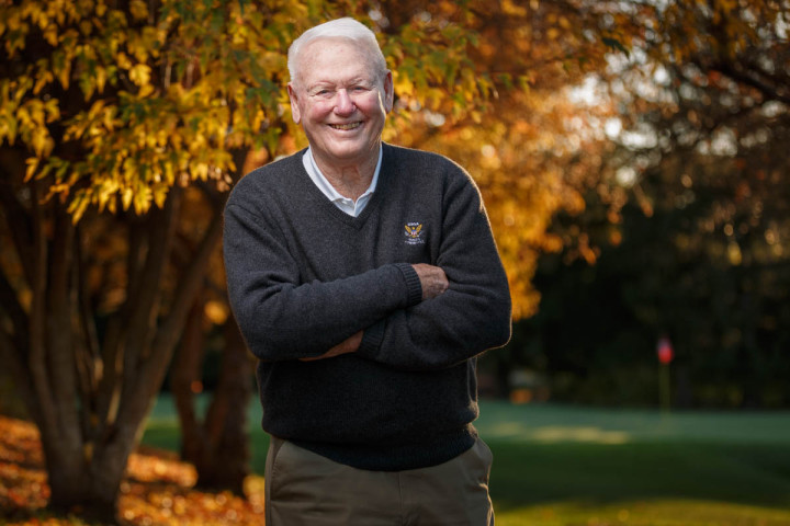 Madison Portrait Photographer: Dr. David U. Cookson's service to the game of golf includes sitting on USGA committees for nearly 30 years and serving as a Rules official for 25 U.S. Opens.