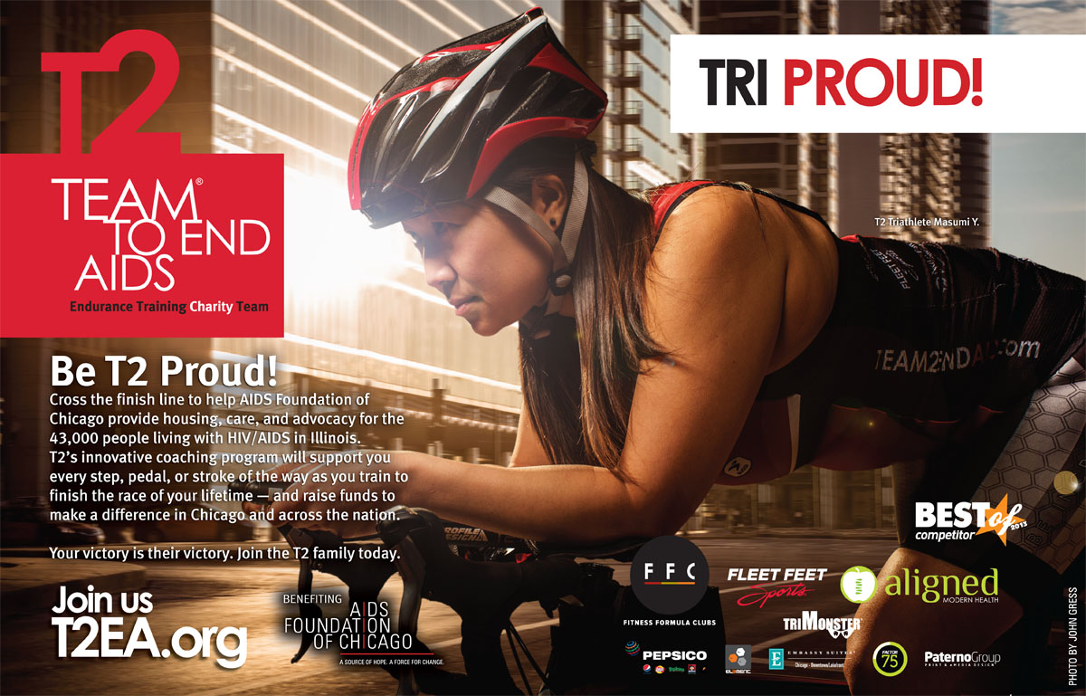 female bike rider as seen in Sports Lifestyle Advertising campaign