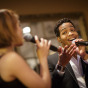 Sway Chicago sings at a wedding in Chicago