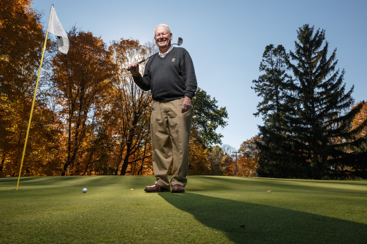 Madison Portrait Photographer: Photography, editorial, commerical, annual report,business Dr. David Cookson as seen at Maple Bluff Country Club in Madison, Wis. on Wednesday, Oct. 22, 2014. (Copyright USGA/John Gress)
