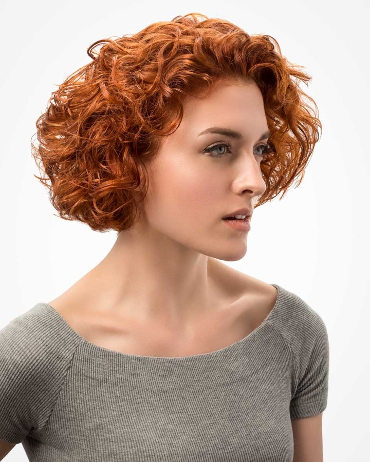 redhead headshot by chicago portraait photographer