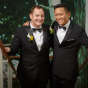 Illinois gay wedding photography of grooms in Chicago