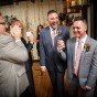 Evanston Gay Wedding Photography grooms exit wedding ceremony