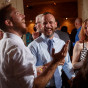 Wedding guests captured by Evanston Gay Wedding Photography