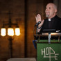 lutheran minister delivers sermon during a gay wedding