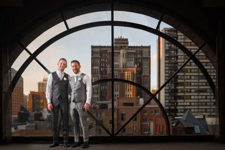 Chicago Gay Wedding Photojournalist engagement photo