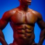 Chicago headshot Photographer color portrait photography of fitness models teamable for their compcards