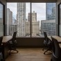 HDR architectural Interior commercial photography image for office sharing company WeWork in Chicago's River North