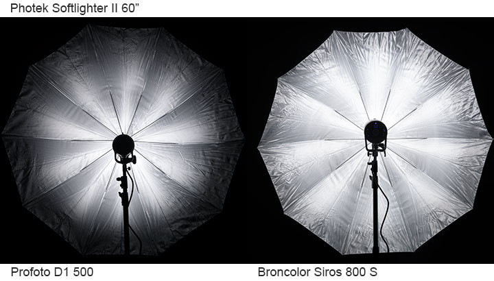 Broncolor Siros 800S vs Profot D1 Air 500 lighting test