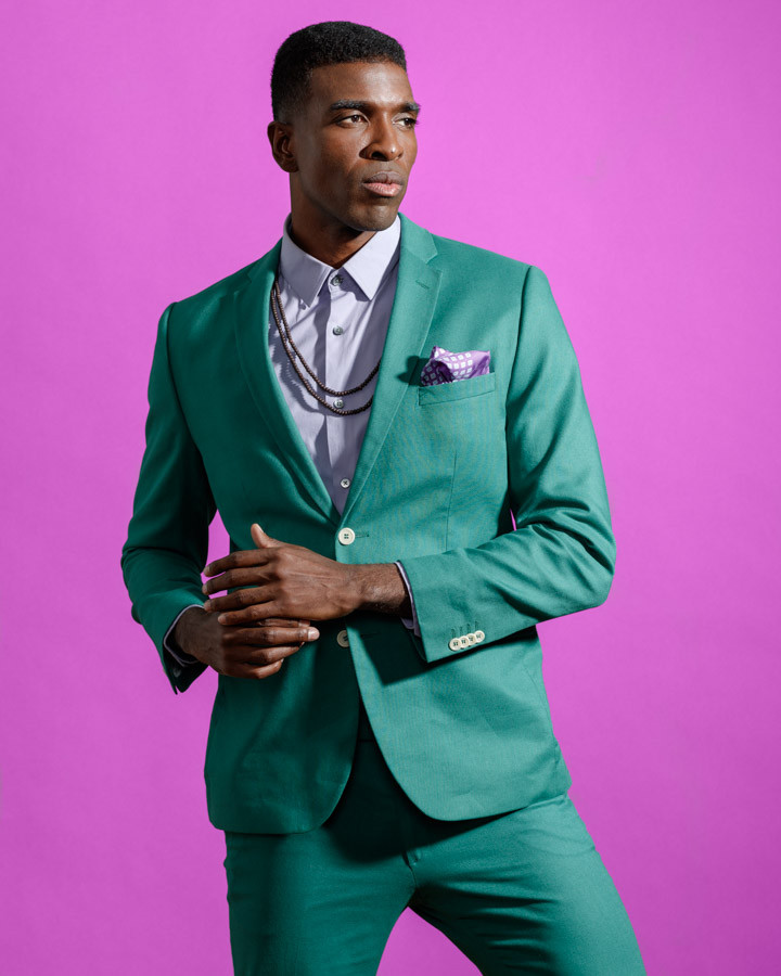 Chicago mens fashion model photoshoot with male model kenneth hill