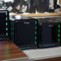 An expandable Drobo backup system can be a great way to store and protect your images. The housing costs $699 and then you just need to buy two hard drives to get started, like two Western Digital WD Red 4TB NAS Internal Hard Drives