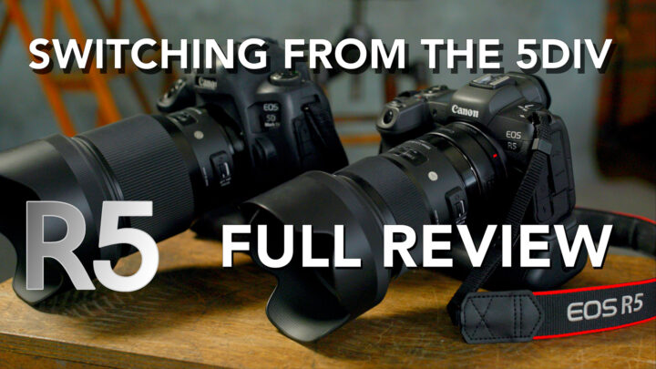Full Review of the Canon EOS R5 for Commercial and Portrait Photographers switching from the 5DIV