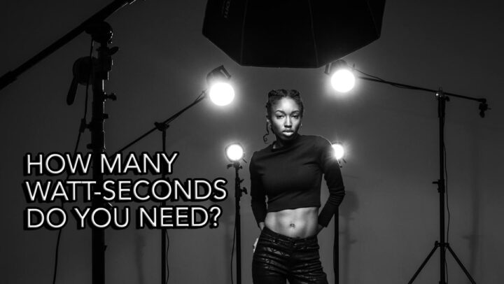 In today's video I explore how many watt seconds you may need in each situation so that you can make the right choice when you're purchasing lights for your studio and on location.