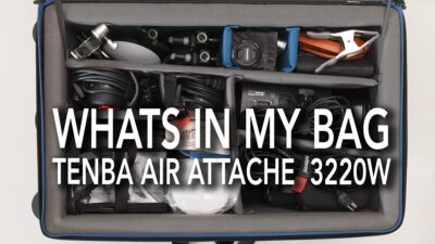 Watch as I move my lighting gear and accessories from the Pelican Storm iM2975 to the Tenba Transport Air Case Attache, 3220W