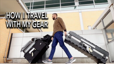 In today's video I am going to go over how I travel with my gear, including may cases and everything in them! Then at 19:27 I share how I check my bags for free at the airport!