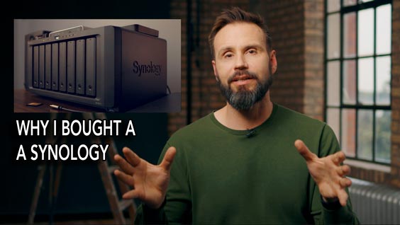 Why I switched from Drobo to Synology. Protecting our data is one of the most important things that we do as photographers, videographers and content creator. In addition, being able to access that video quickly while editing is paramount. The 10GB Ethernet equipped Synology 1821+ paired with my new Mac Studio gets it done!