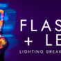 Mixing flash with colored continuous LED light during a fashion photoshoot - Lighting Tutorial