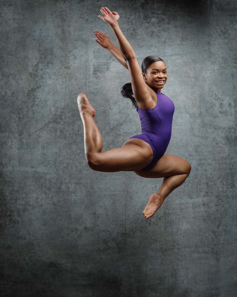 Dancer Headshots Chicago dynamic pose midair