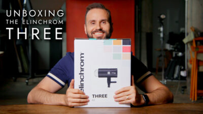 Unboxing the new Elinchrom THREE a 250ws battery powered compact monolight with TTL and HSS