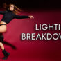 Lighting Breakdown: Creating this dramatic hard light look with female fitness model Colleen