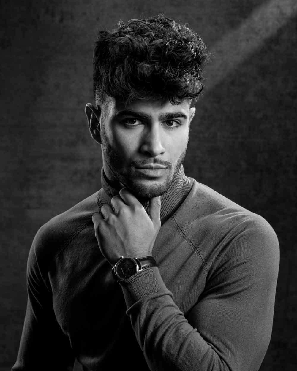 Intense portrait session in Chicago with Muhammed