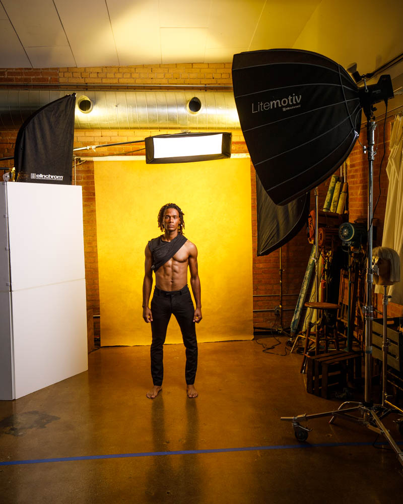 Modeling agency portfolio shoots in Chicago behind the scenes