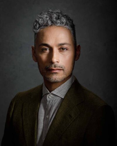 Photographers for model portfolio in Chicago - Dramatic headshot of Peter