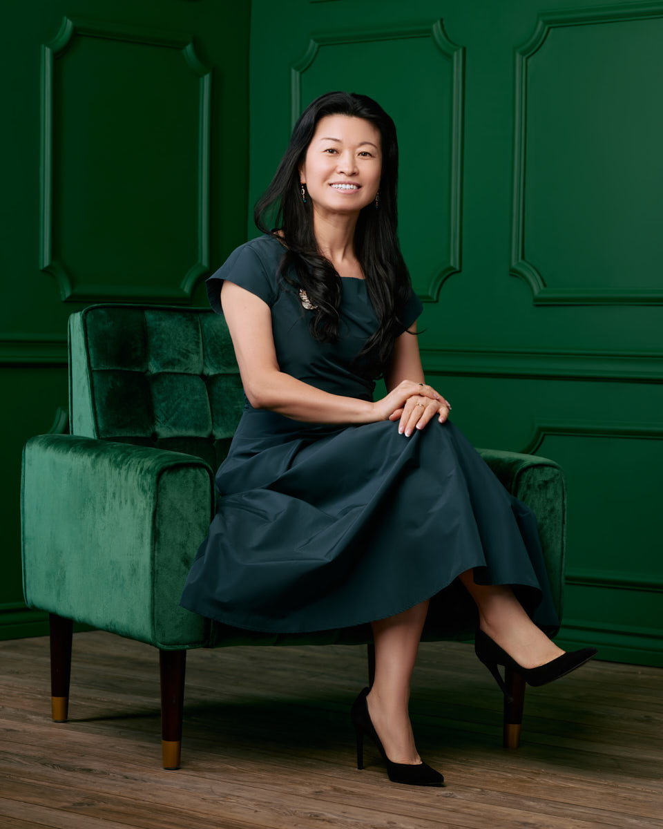 A realtor showcasing their professional image in a stylish setting.