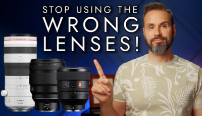 STOP Using the Wrong Lens for Portraits – See the Difference (35mm to 135mm Test)