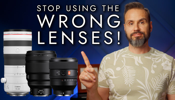 STOP Using the Wrong Lens for Portraits – See the Difference (35mm to 135mm Test)