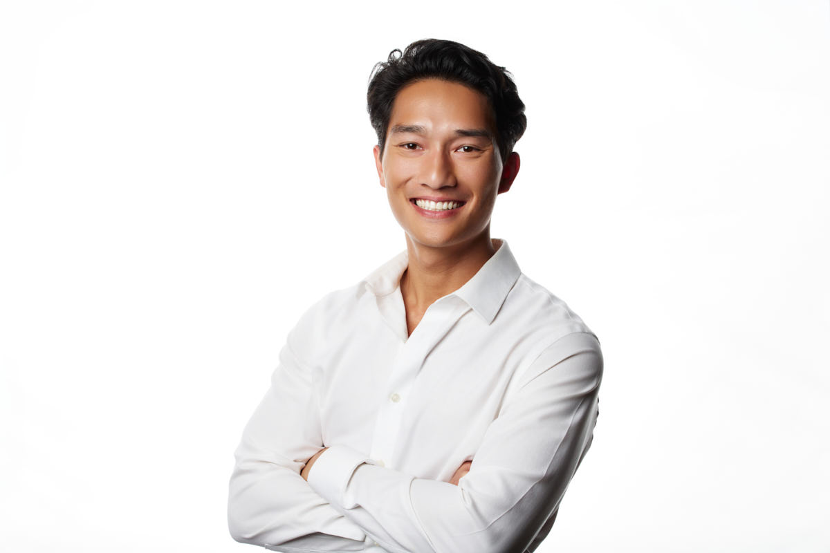 Professional executive business portrait Chicago studio