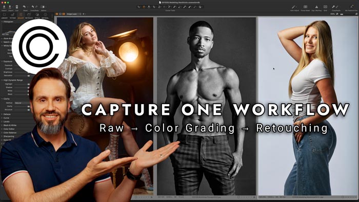 My Complete Capture One Workflow (Tethering, Color Grading, Retouching)