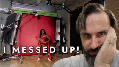 How I Created This Studio Lighting Setup for Portrait Photography