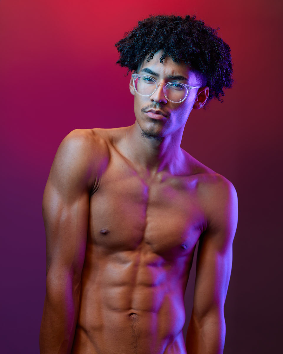 Male modeling portfolio shoot in Chicago