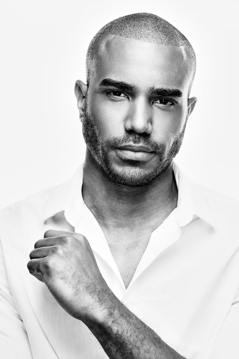 Male model lookbook in Chicago