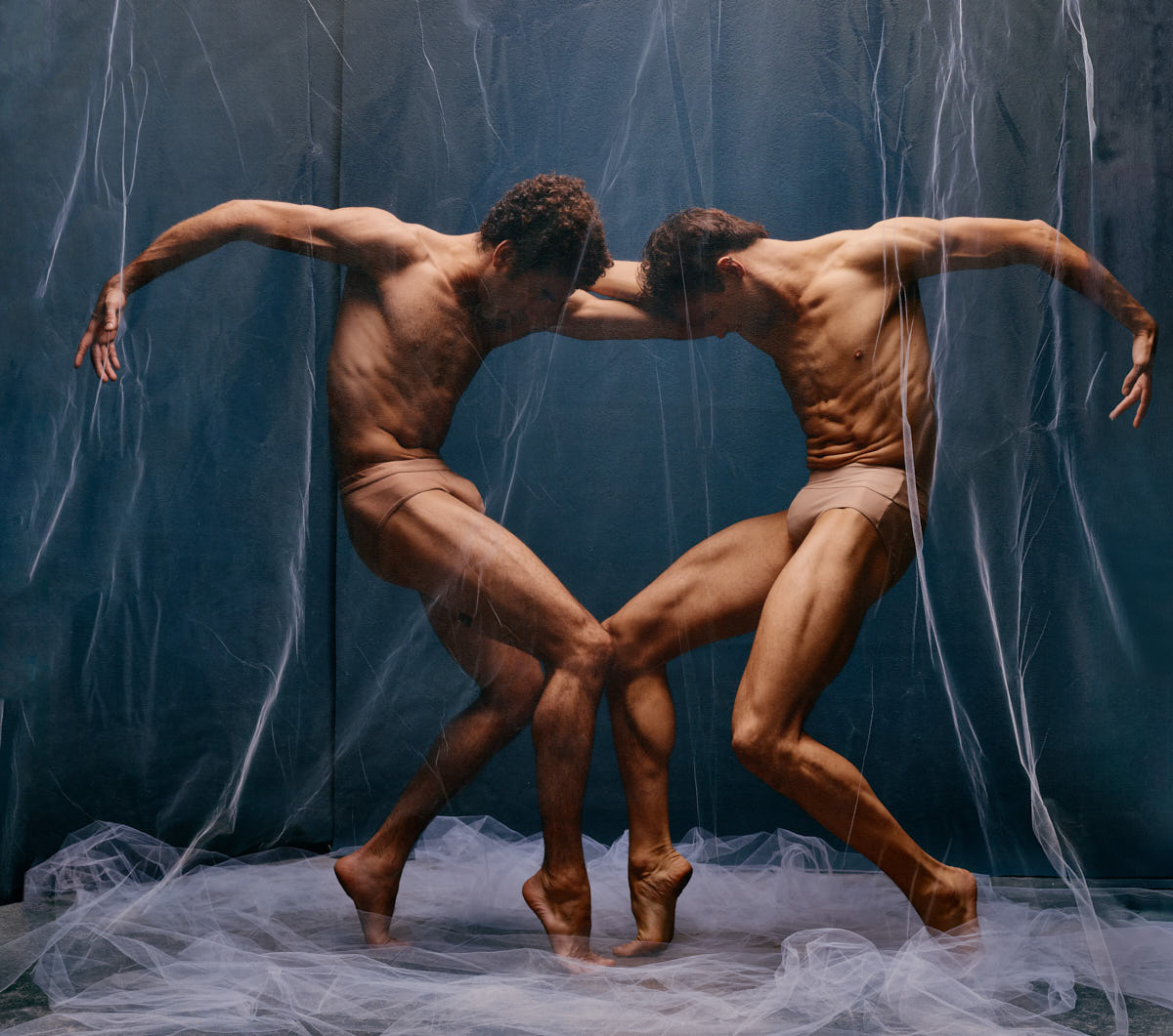 Closing frame from stylized dance photography studio session in Chicago