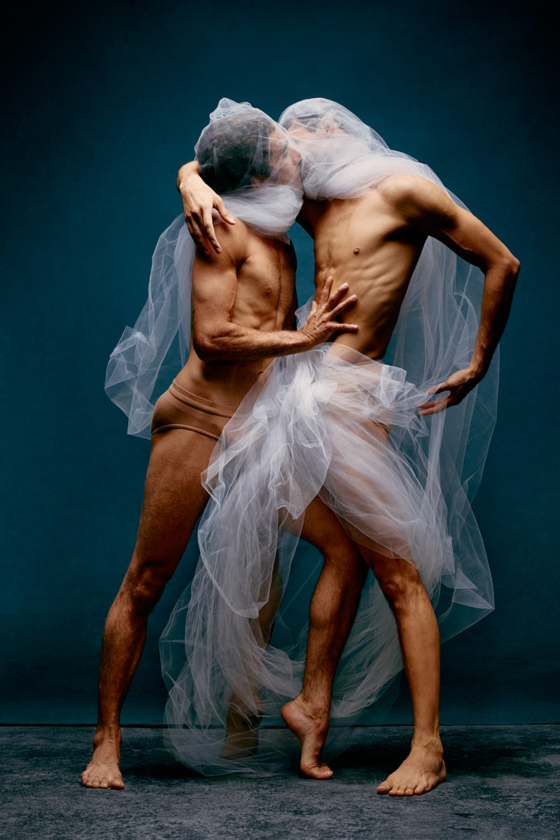 Final cinematic portrait from stylized dance photography session in Chicago