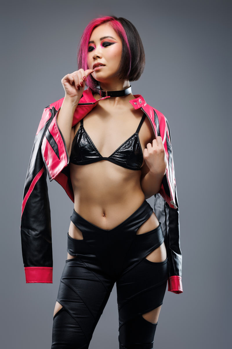 Expressive portrait of Tianqing created for Music marketing photography Chicagoo and artist promotion